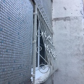 решетка дутая для окна, фото с боковой стороны